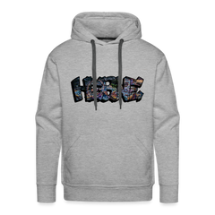 Hoodie Herne "Kirmes Night" - heather grey