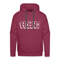 Hoodie Herne "Graffiti" Bright Edition - bordeaux
