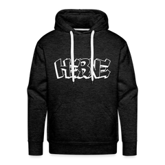 Hoodie Herne "Graffiti" Bright Edition - charcoal grey