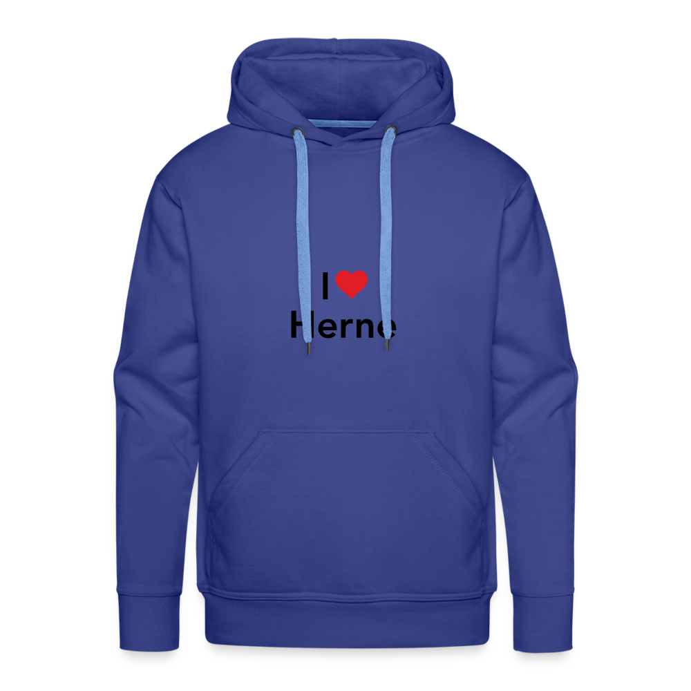 Hoodie "I Love Herne" Dark Edition - royal blue