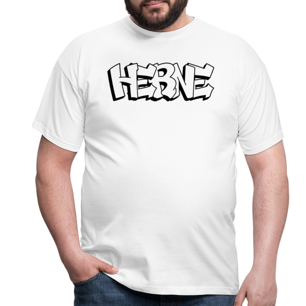 T-Shirt Herne "Graffiti" - white