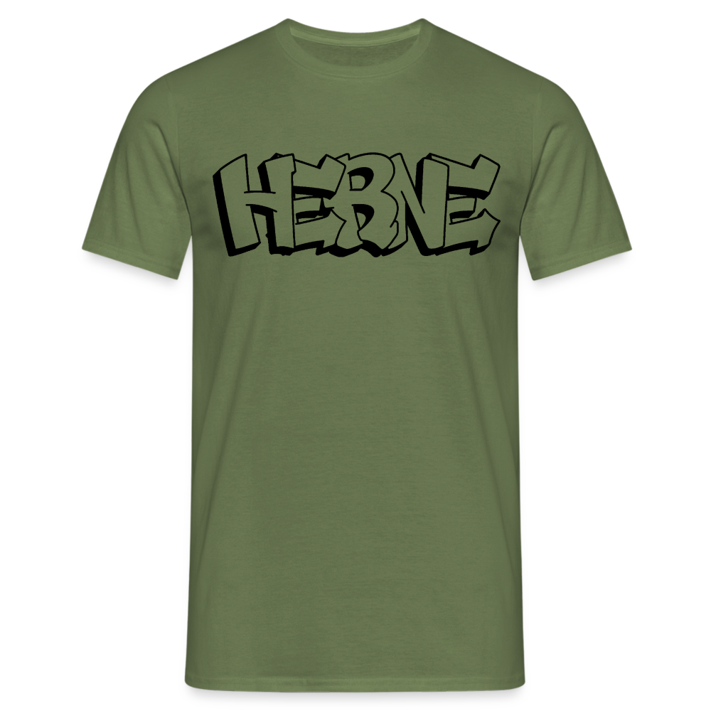 T-Shirt Herne "Graffiti" - military green