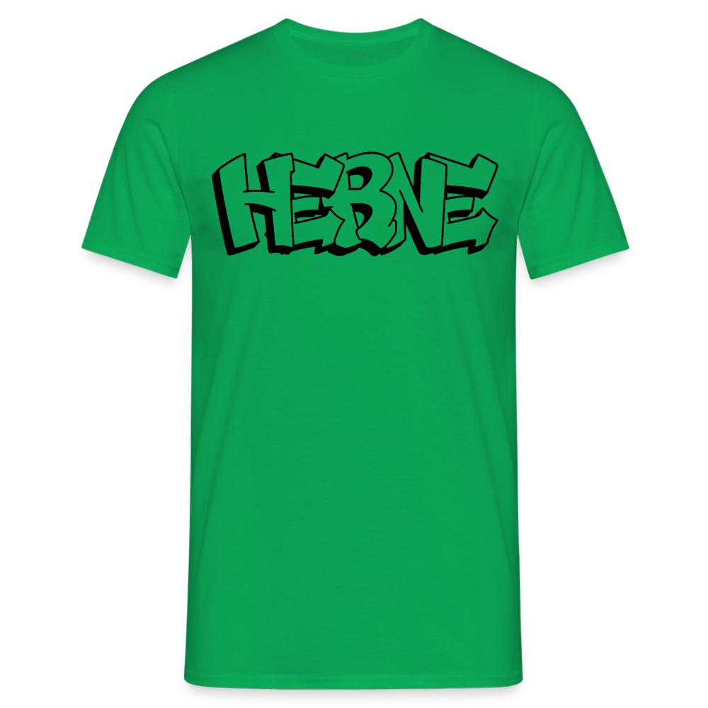 T-Shirt Herne "Graffiti" - kelly green