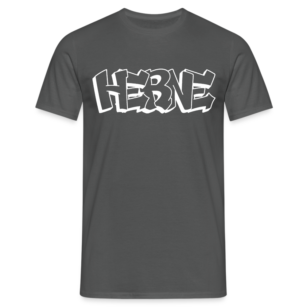 T-Shirt Herne "Graffiti" Bright Edition - charcoal grey