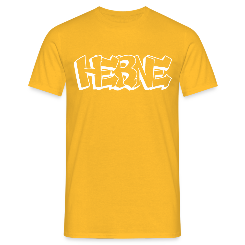 T-Shirt Herne "Graffiti" Bright Edition - yellow
