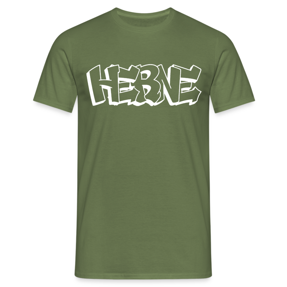 T-Shirt Herne "Graffiti" Bright Edition - military green