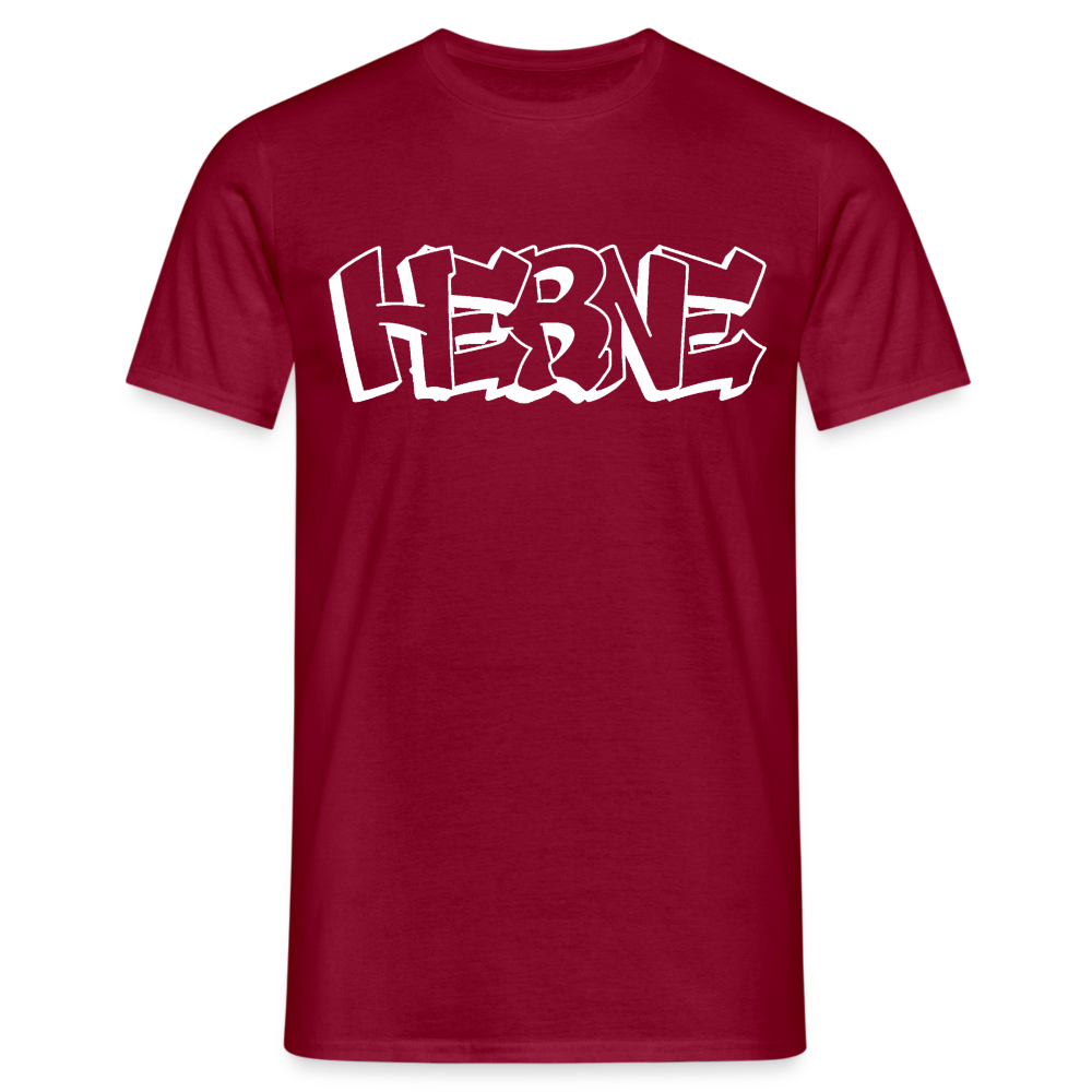T-Shirt Herne "Graffiti" Bright Edition - brick red