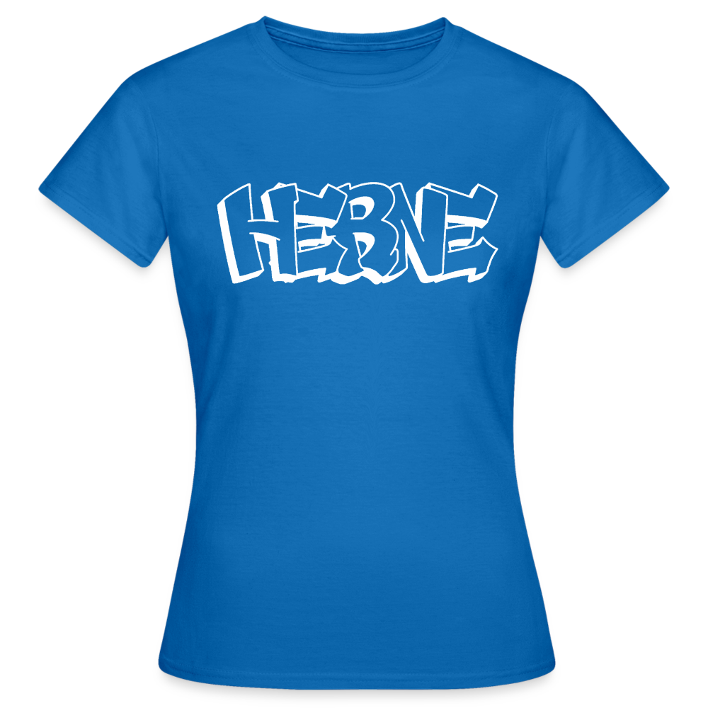 T-Shirt Ladies Herne "Graffiti" Bright Edition - royal blue