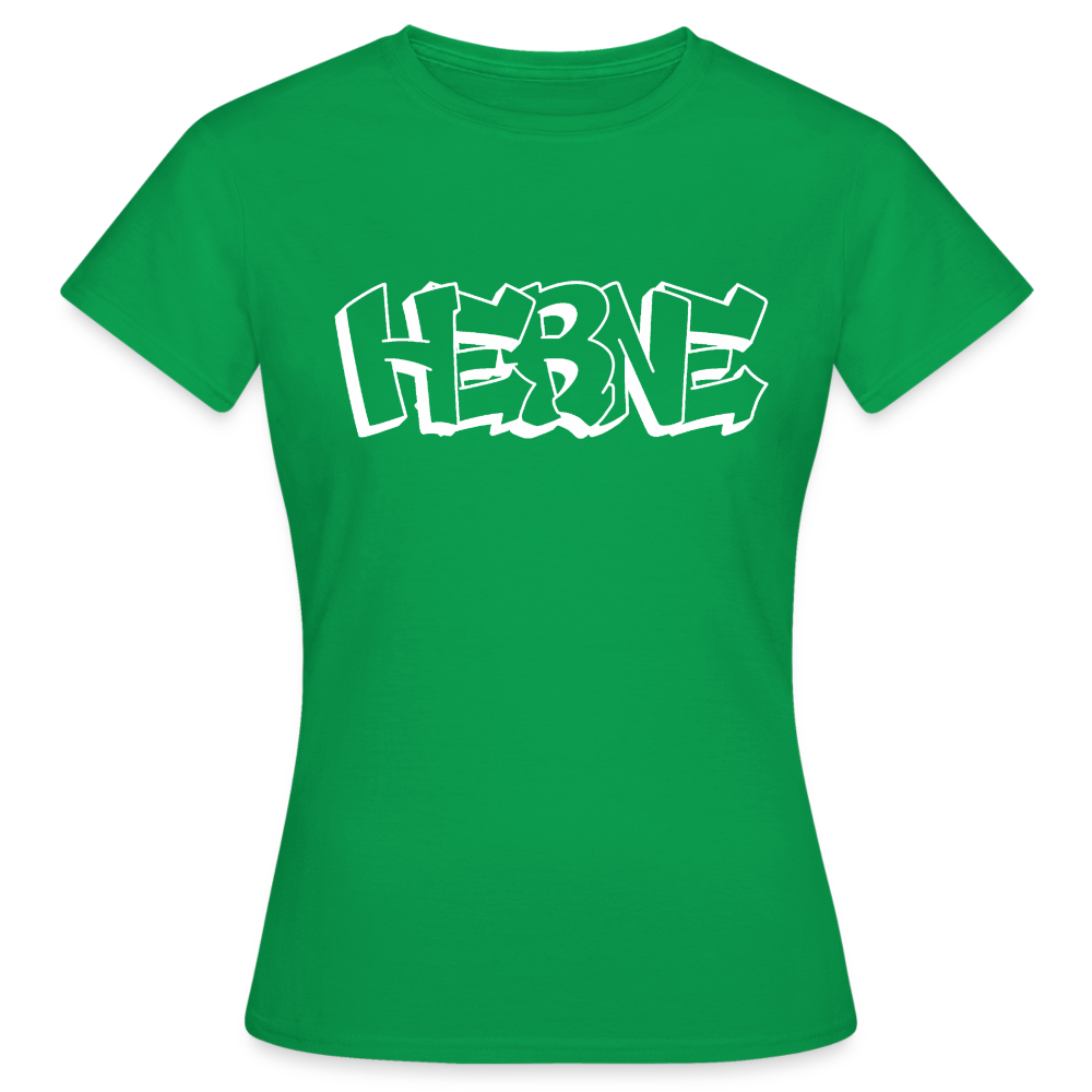 T-Shirt Ladies Herne "Graffiti" Bright Edition - kelly green