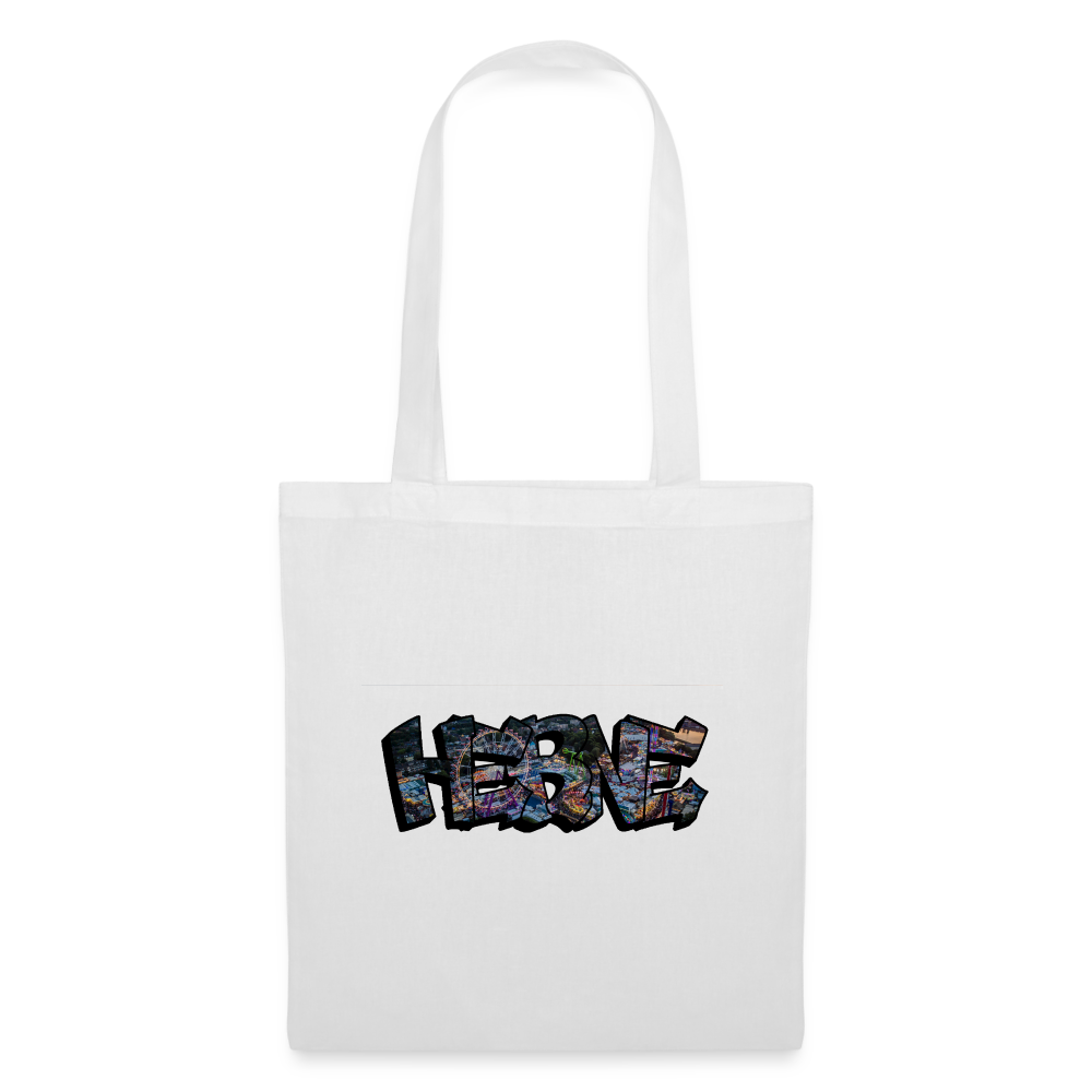 Tote Bag Herne "Kirmes Night" - white