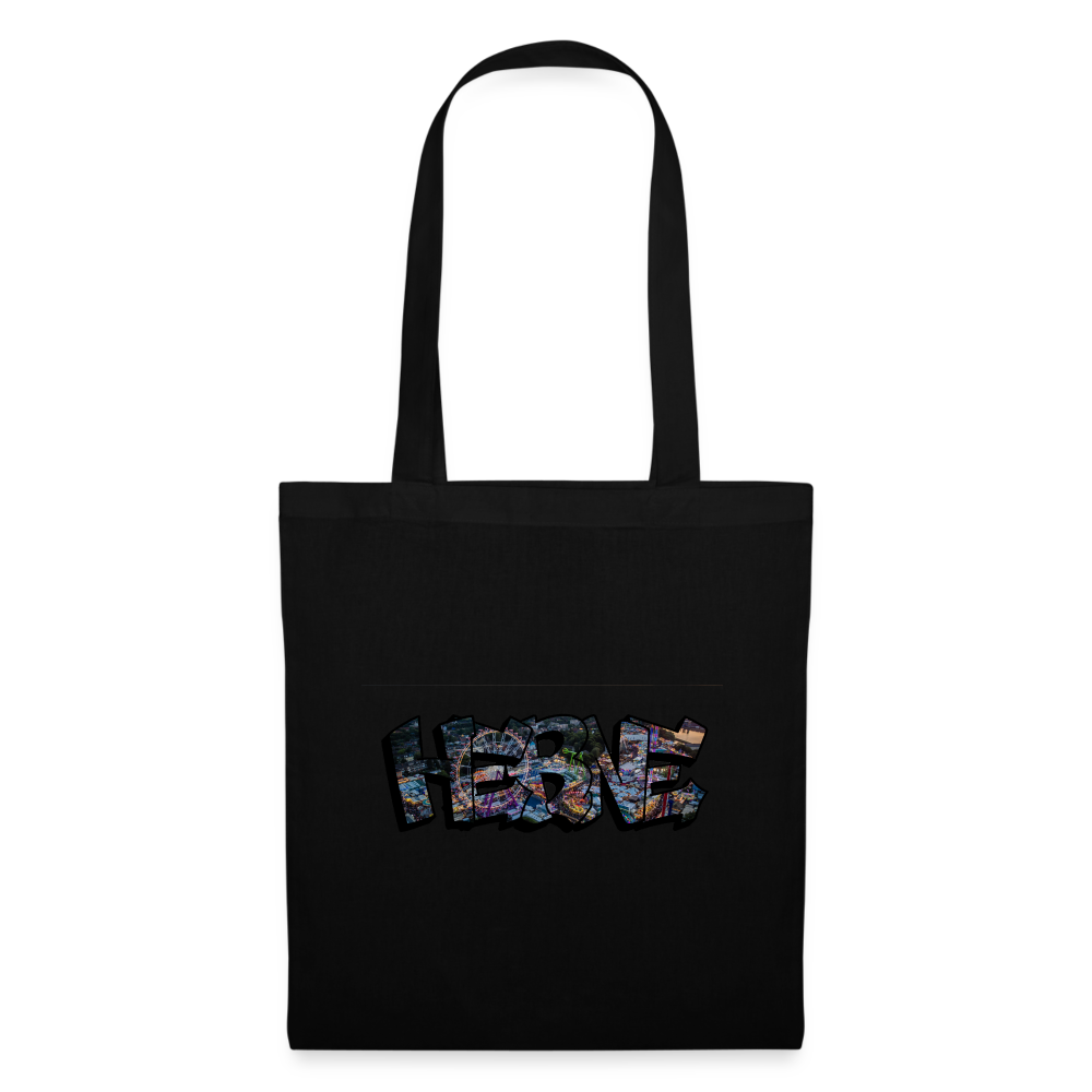 Tote Bag Herne "Kirmes Night" - black
