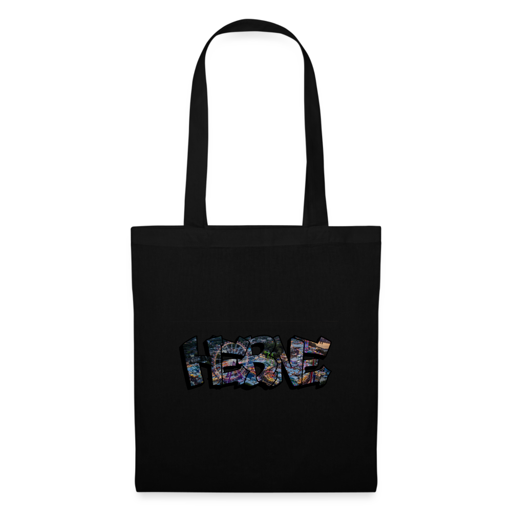 Tote Bag Herne "Kirmes Night" - black