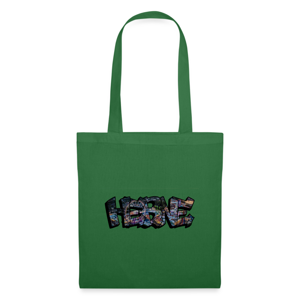Tote Bag Herne "Kirmes Night" - evergreen