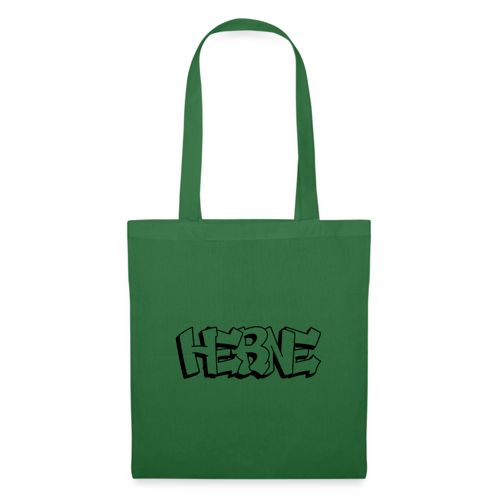 Tote Bag Herne "Graffiti" - evergreen