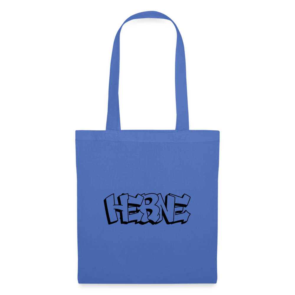 Tote Bag Herne "Graffiti" - light blue
