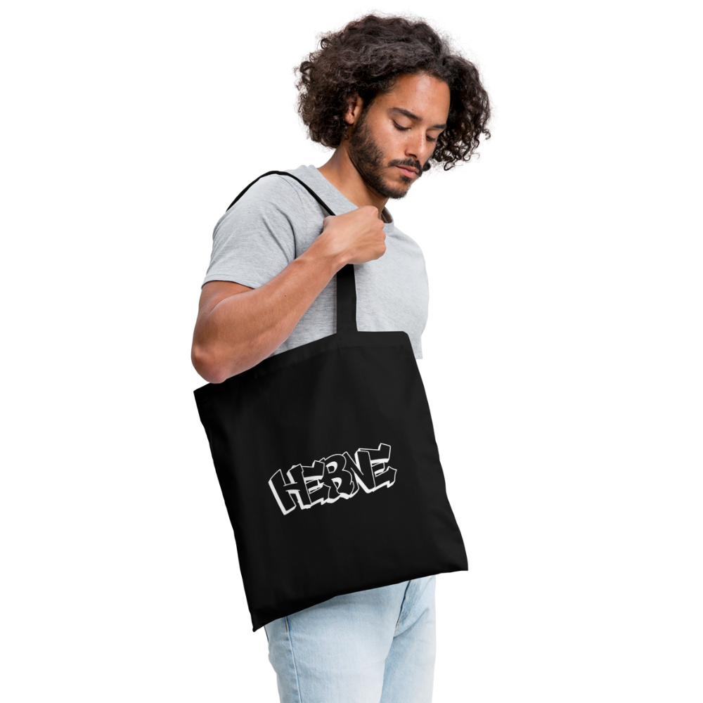 Tote Bag Herne "Graffiti" Bright Edition - black