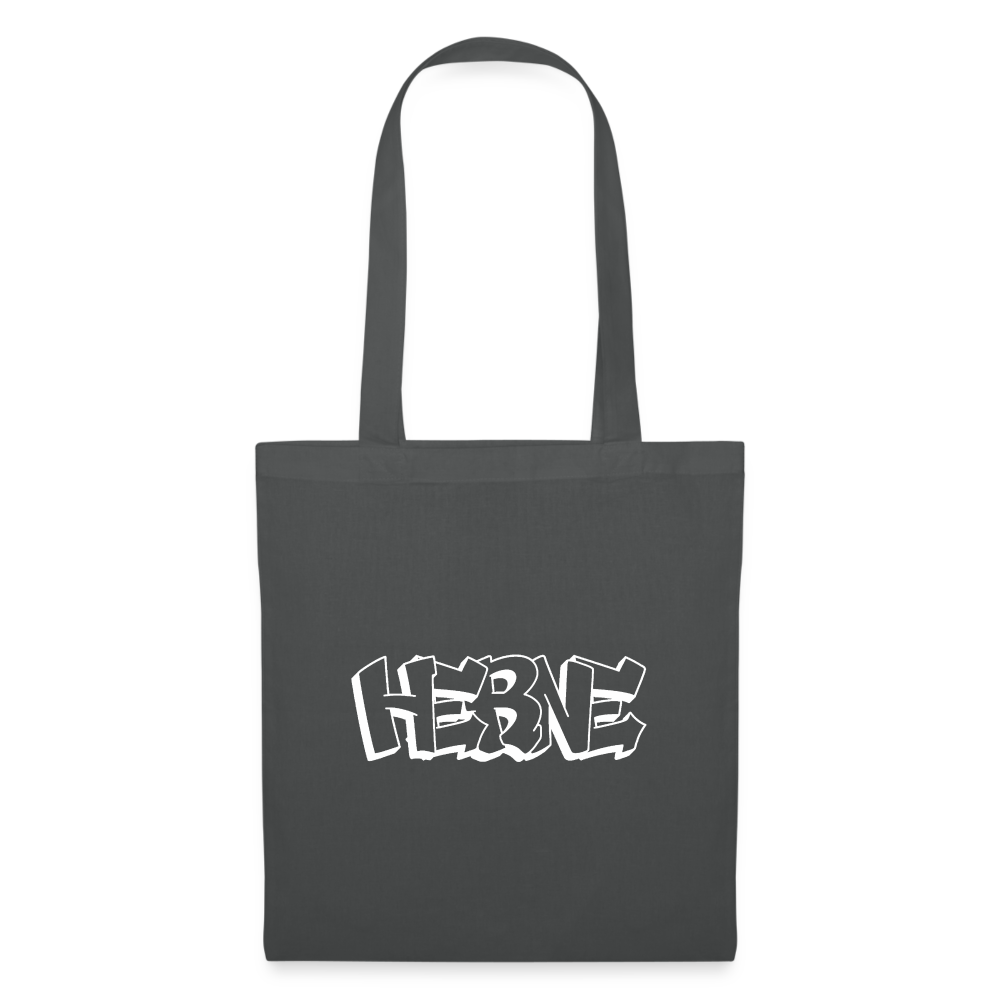 Tote Bag Herne "Graffiti" Bright Edition - graphite grey