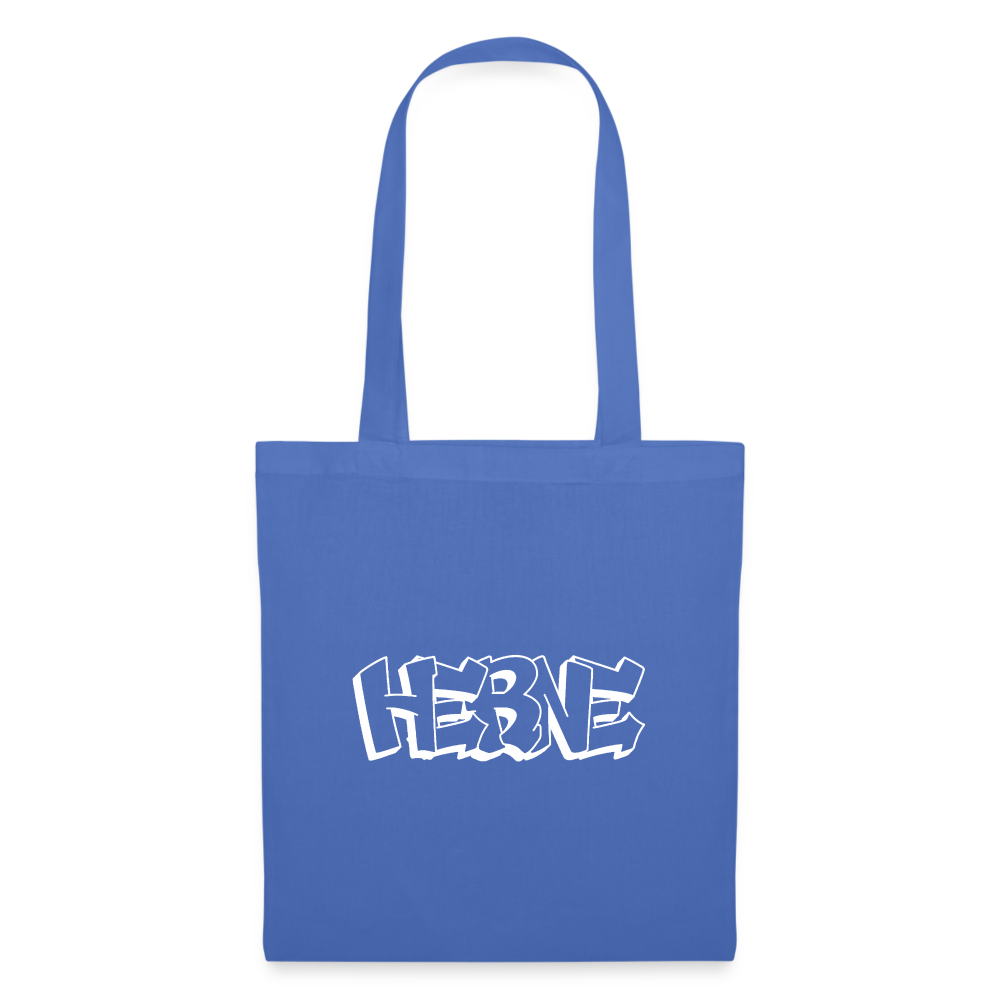 Tote Bag Herne "Graffiti" Bright Edition - light blue