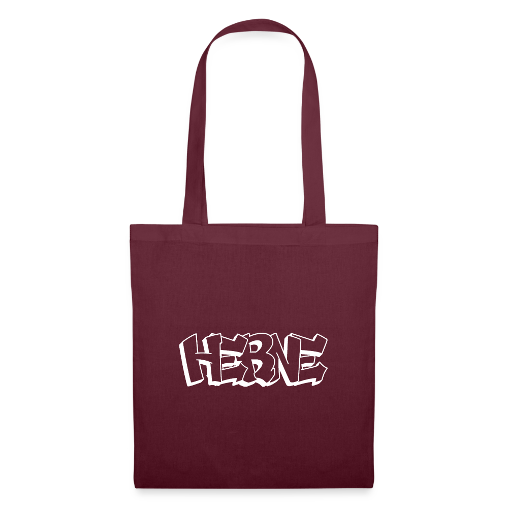 Tote Bag Herne "Graffiti" Bright Edition - burgundy