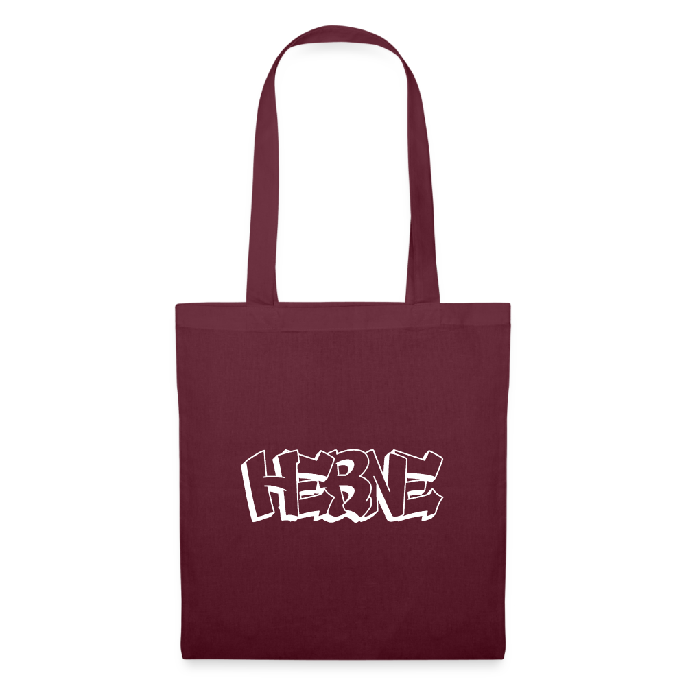 Tote Bag Herne "Graffiti" Bright Edition - burgundy