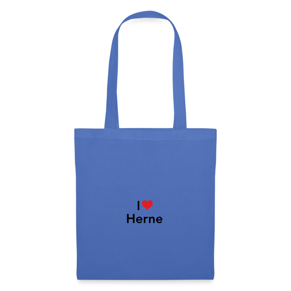 Tote Bag "I Love Herne" Bright Edition - light blue