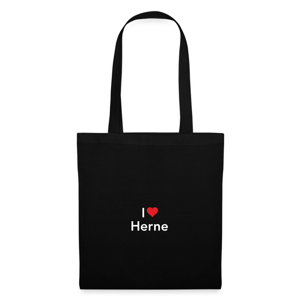 Tote Bag "I Love Herne" - black