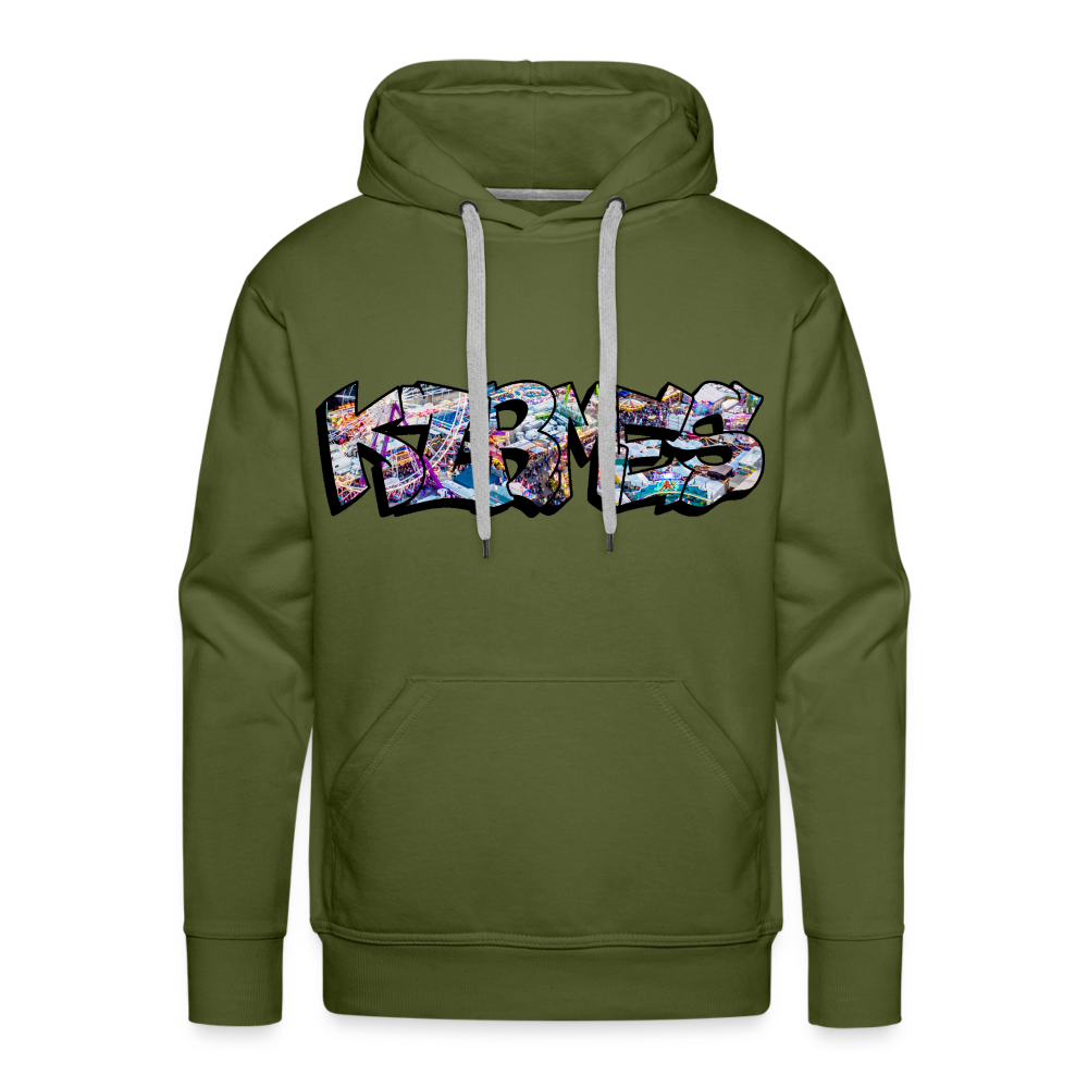 Hoodie "Kirmes" - olive green