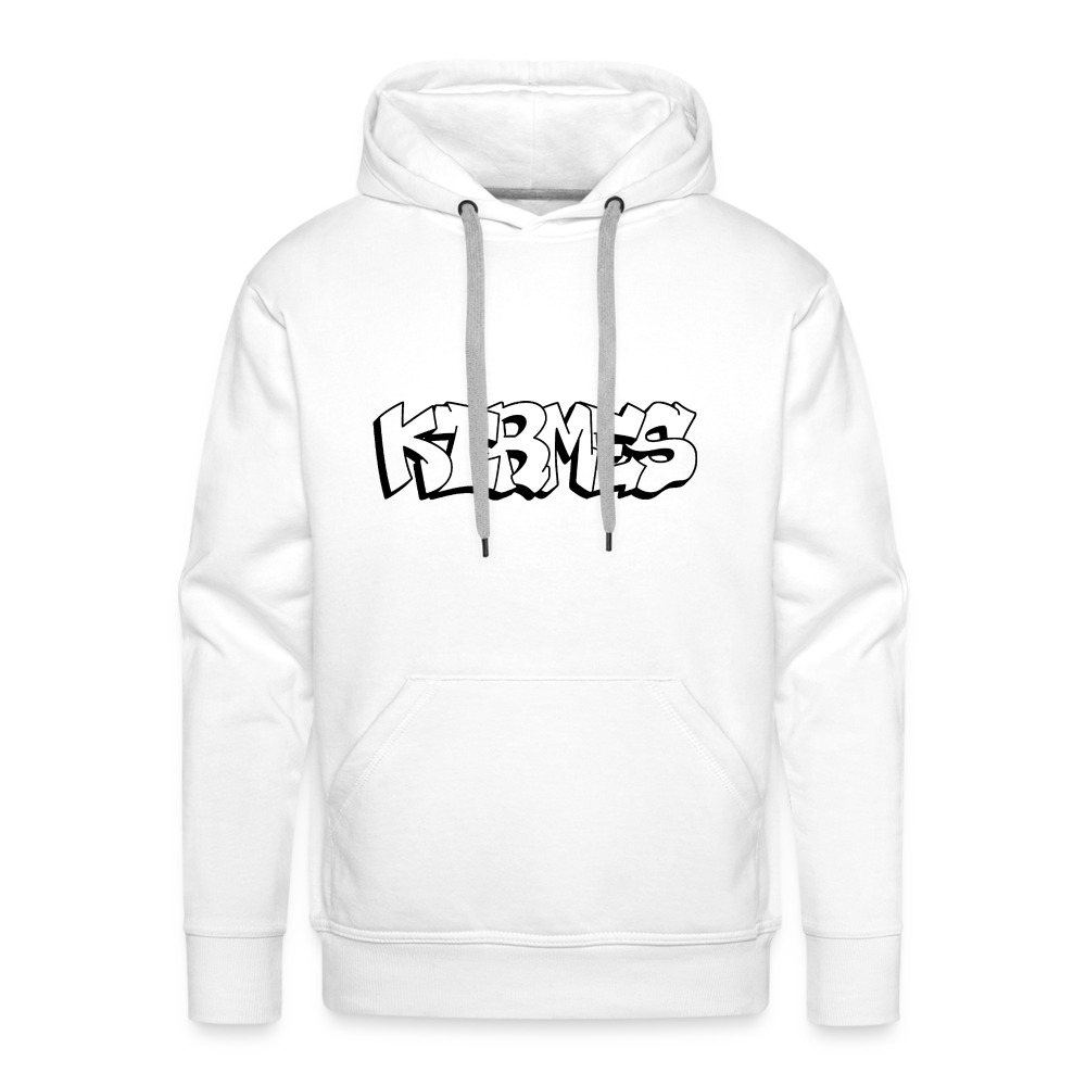 Hoodie Kirmes "Graffiti" Dark Edition - white