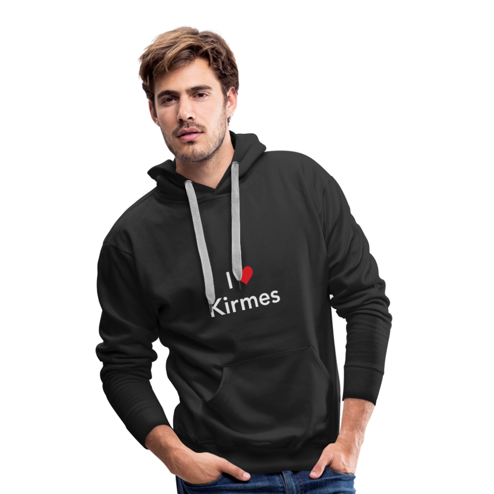 Hoodie "I Love Kirmes" Bright Edition - black