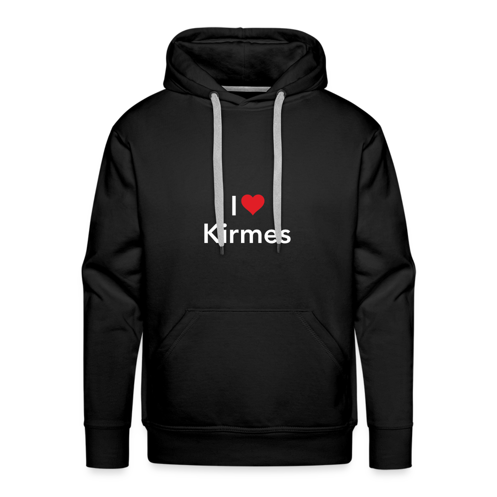 Hoodie "I Love Kirmes" Bright Edition - black