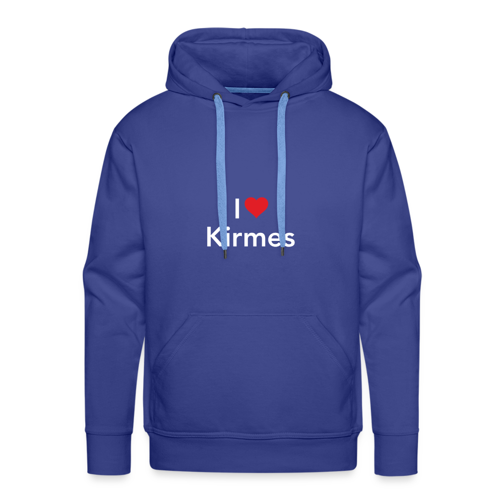 Hoodie "I Love Kirmes" Bright Edition - royal blue