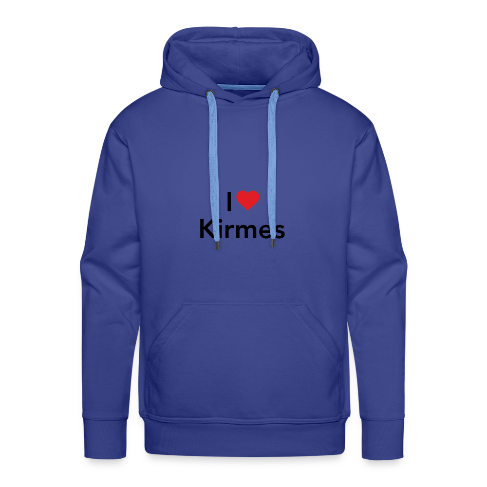 Hoodie "I Love Kirmes" Dark Edition - royal blue