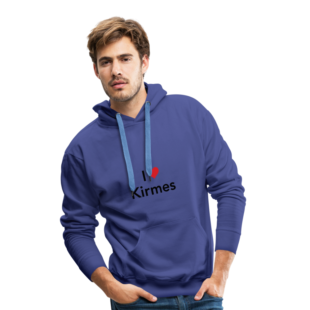 Hoodie "I Love Kirmes" Dark Edition - royal blue