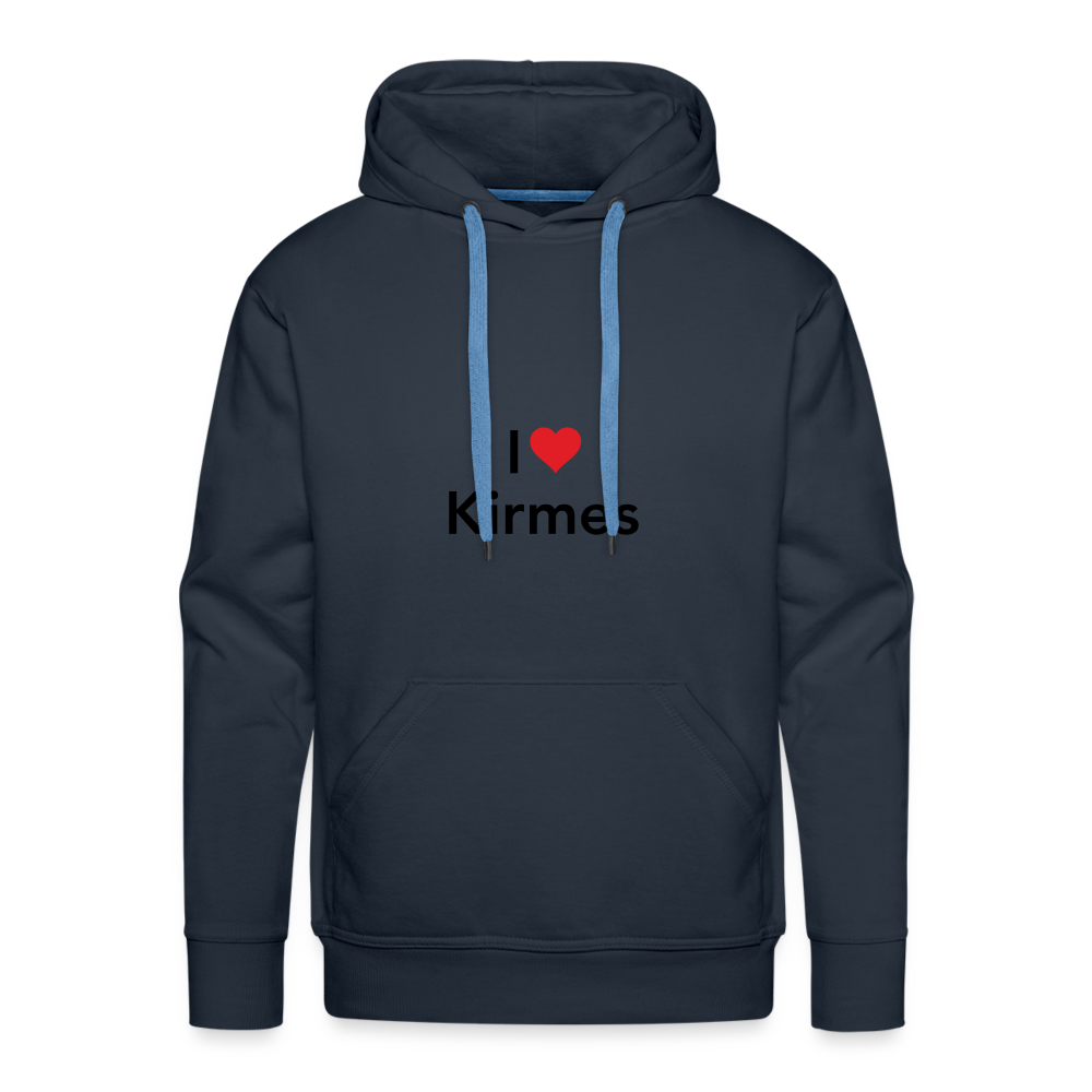 Hoodie "I Love Kirmes" Dark Edition - navy