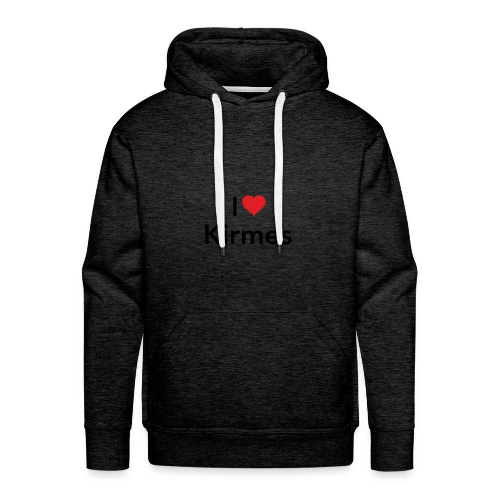 Hoodie "I Love Kirmes" Dark Edition - charcoal grey