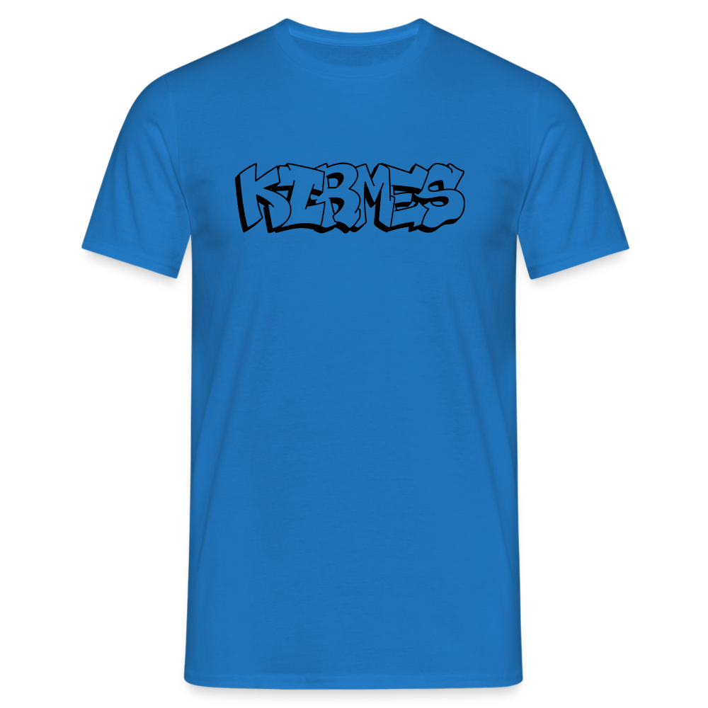T-Shirt Kirmes "Graffiti" - royal blue