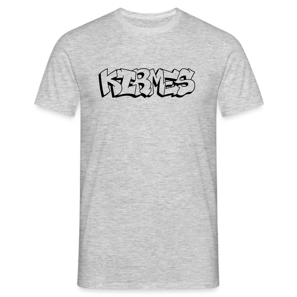 T-Shirt Kirmes "Graffiti" - heather grey