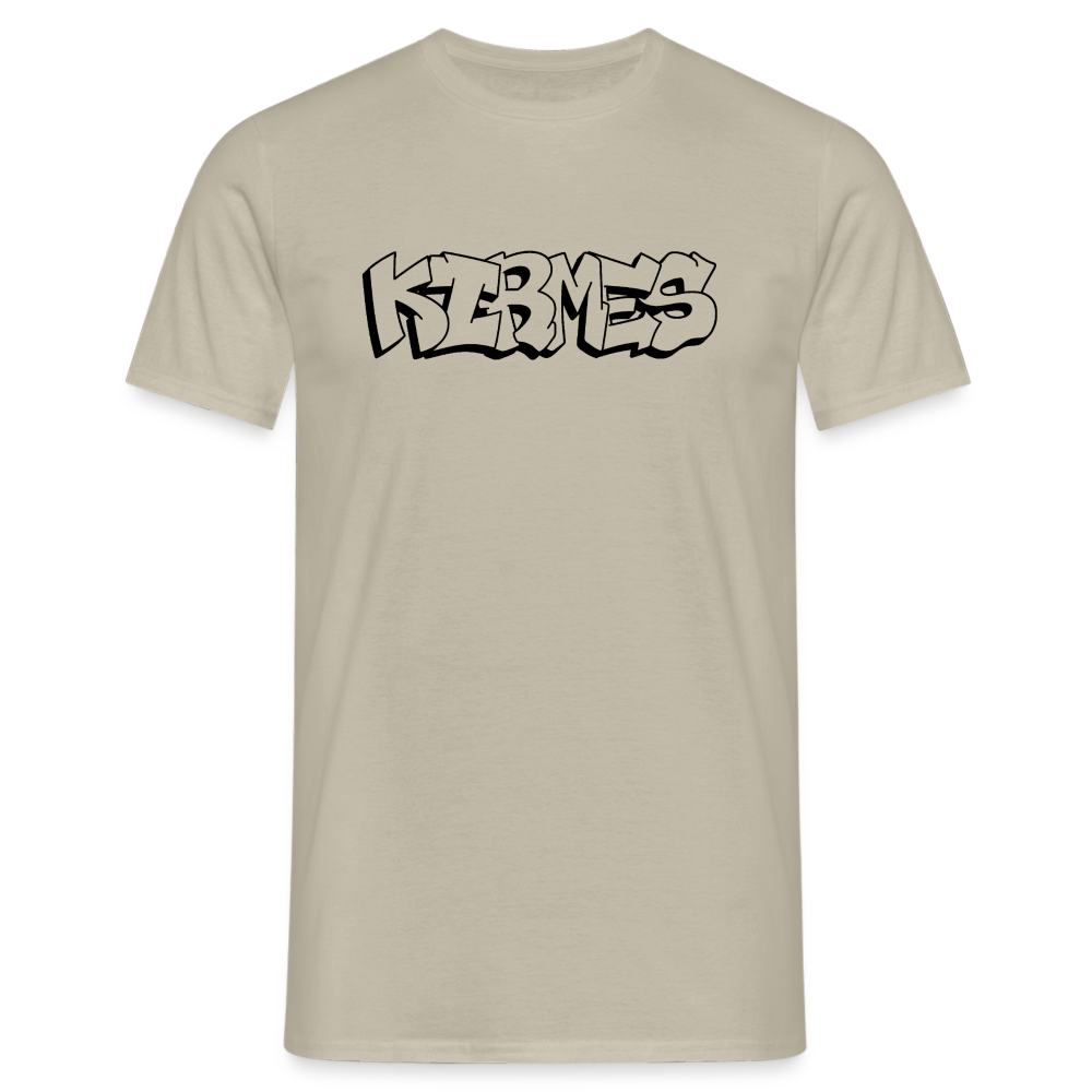 T-Shirt Kirmes "Graffiti" - sand beige