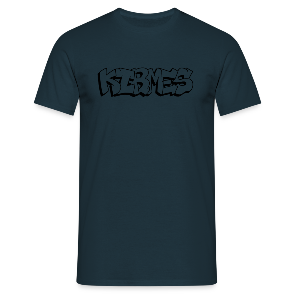 T-Shirt Kirmes "Graffiti" - navy