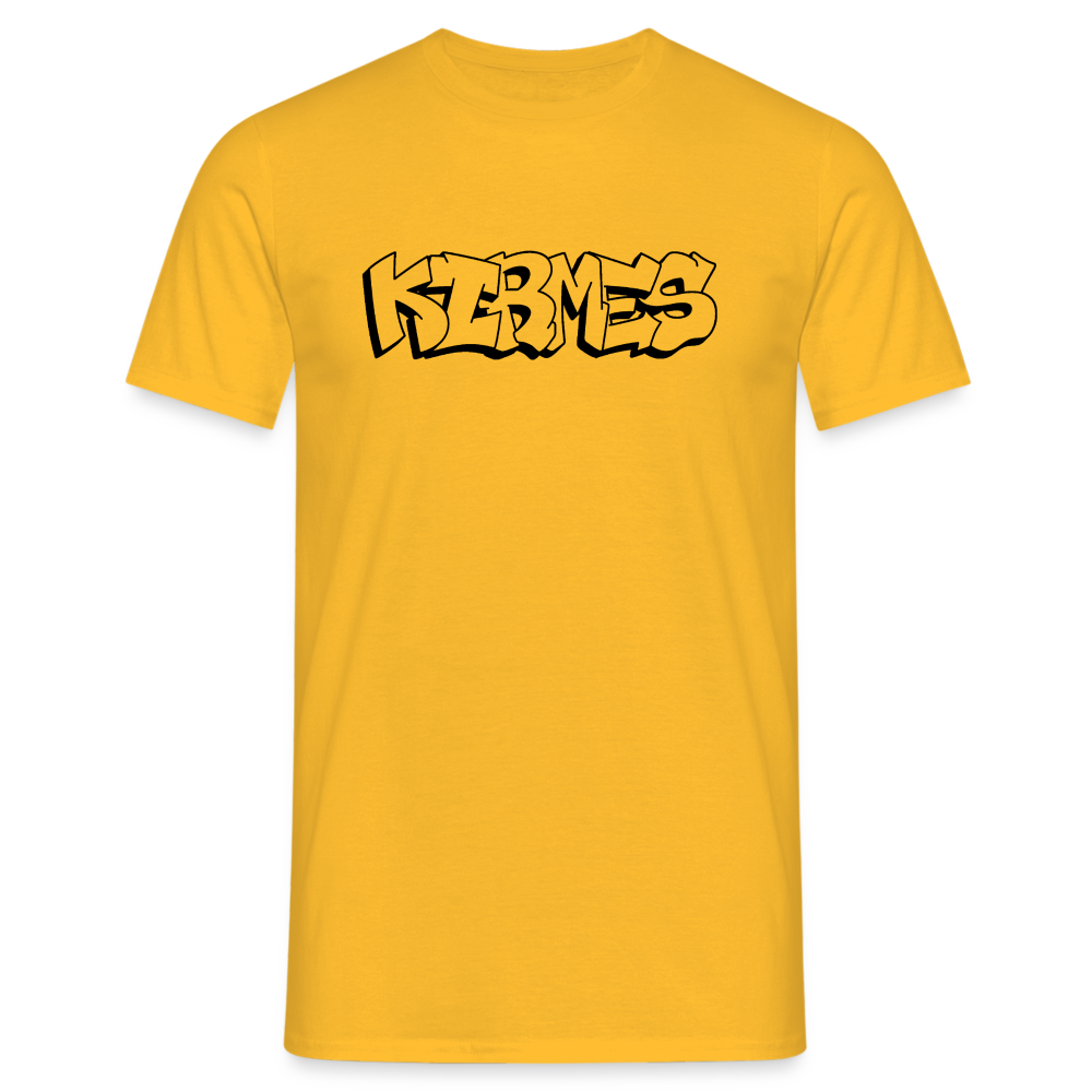T-Shirt Kirmes "Graffiti" - yellow