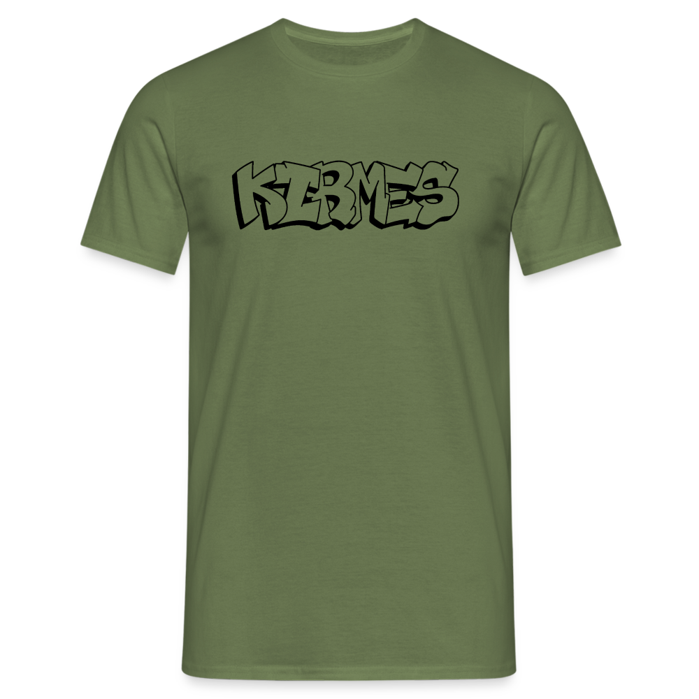 T-Shirt Kirmes "Graffiti" - military green