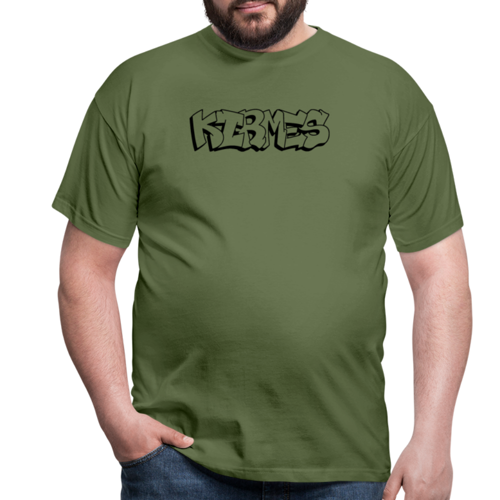 T-Shirt Kirmes "Graffiti" - military green