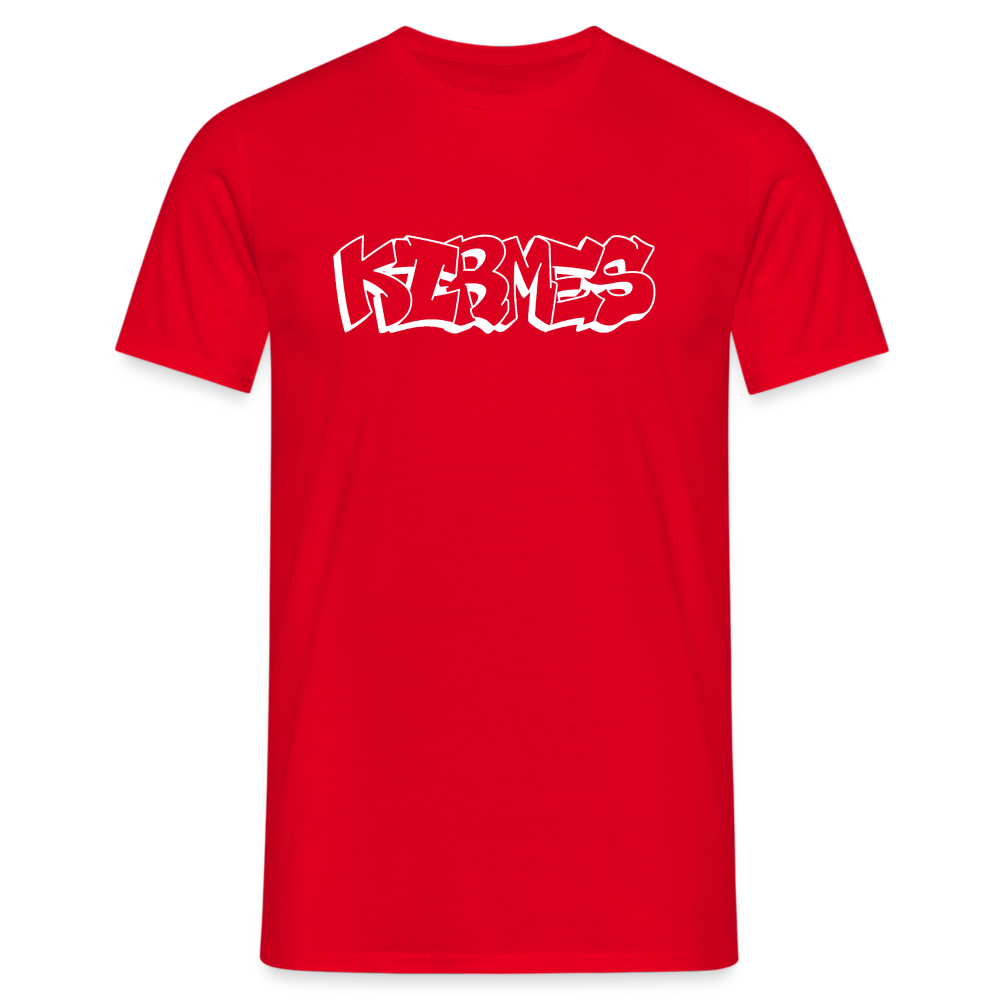 T-Shirt Kirmes "Graffiti" Bright Edition - red