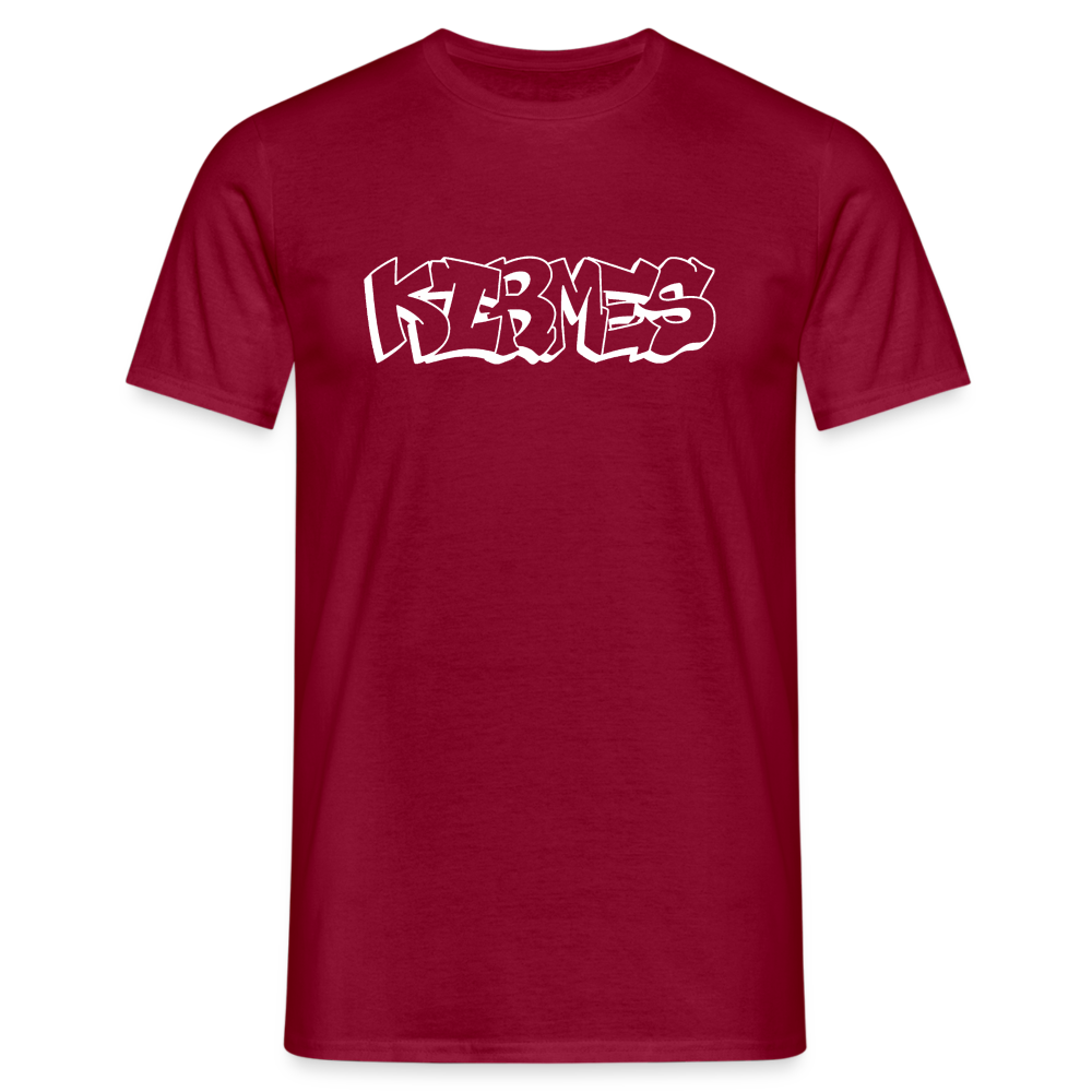 T-Shirt Kirmes "Graffiti" Bright Edition - brick red