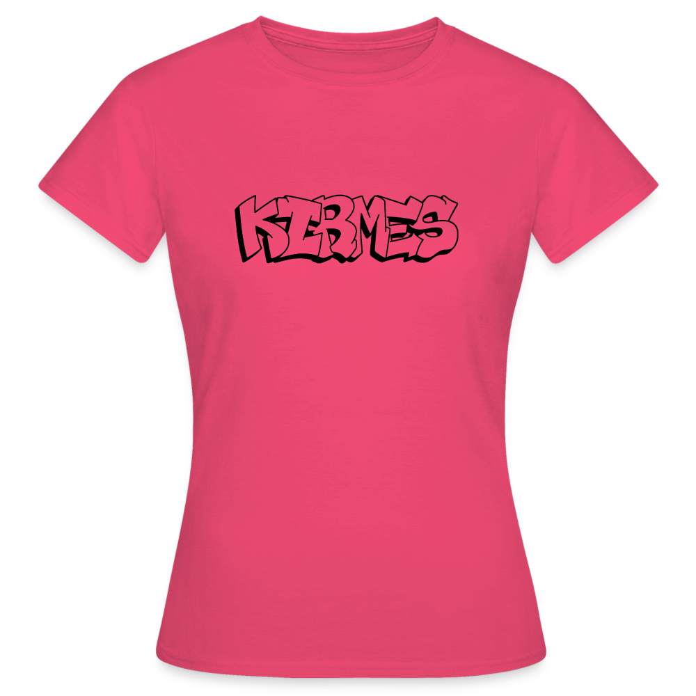 T-Shirt Ladies Kirmes "Graffiti" - azalea