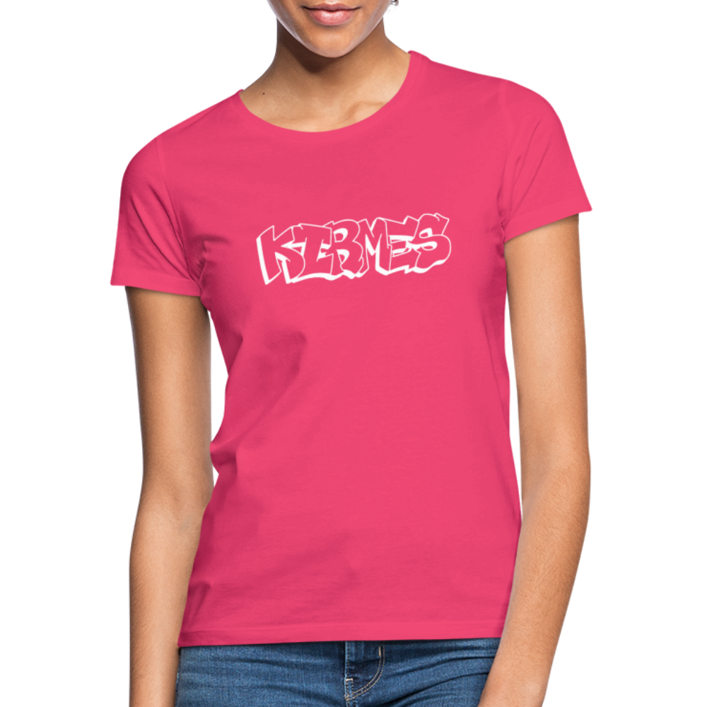 T-Shirt Ladies Kirmes "Graffiti" Bright Edition - azalea