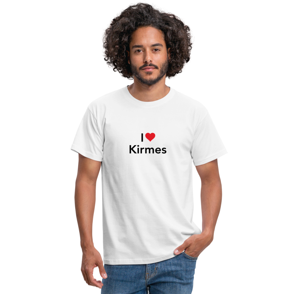 T-Shirt "I Love Kirmes" - white