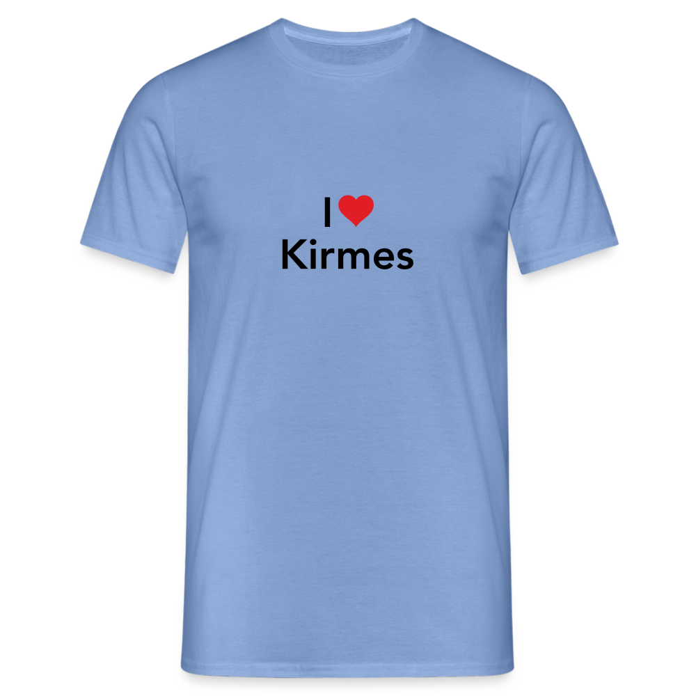 T-Shirt "I Love Kirmes" - carolina blue