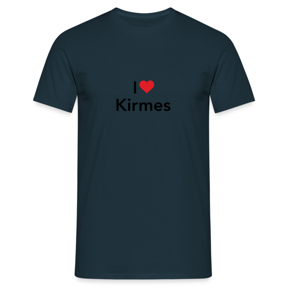 T-Shirt "I Love Kirmes" - navy