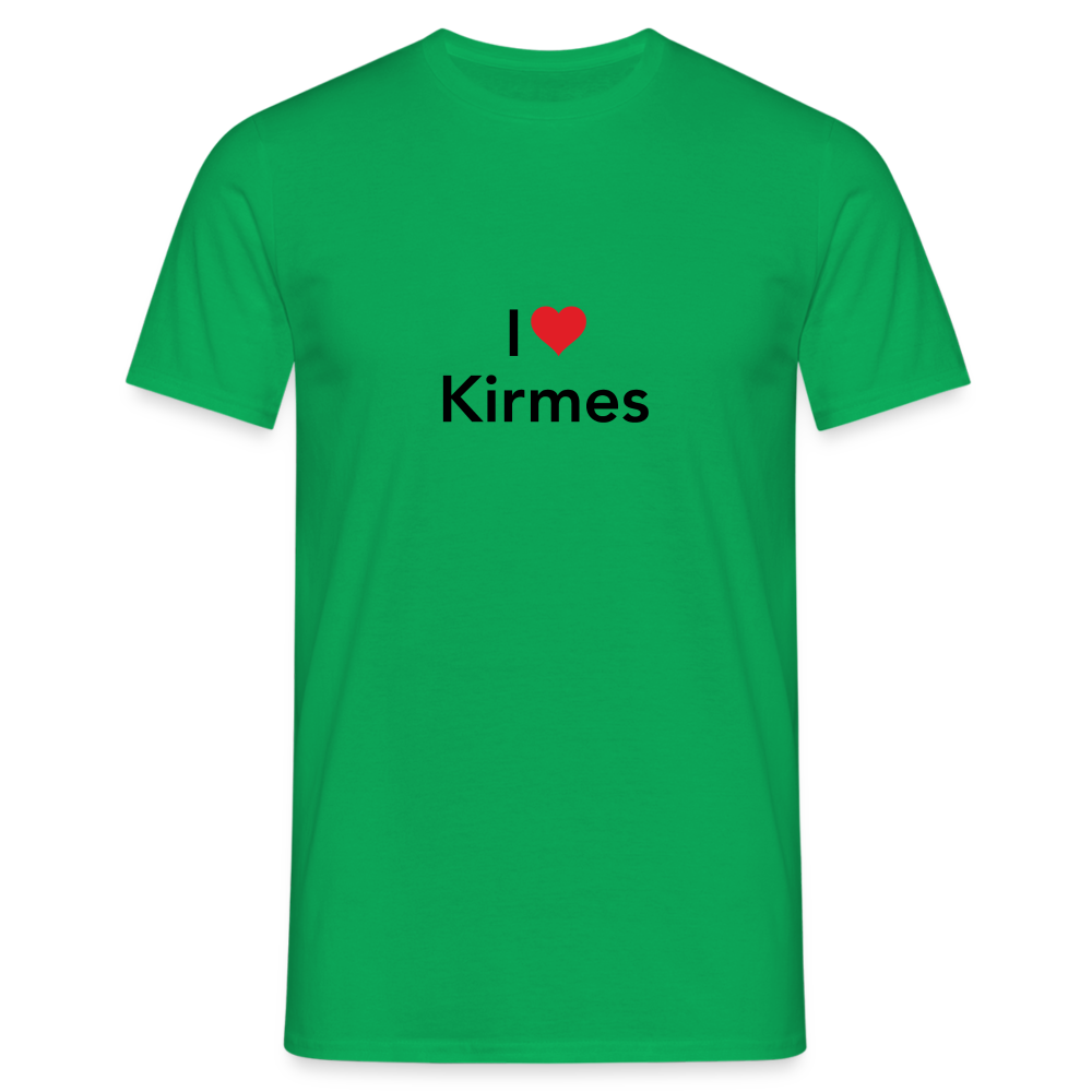 T-Shirt "I Love Kirmes" - kelly green